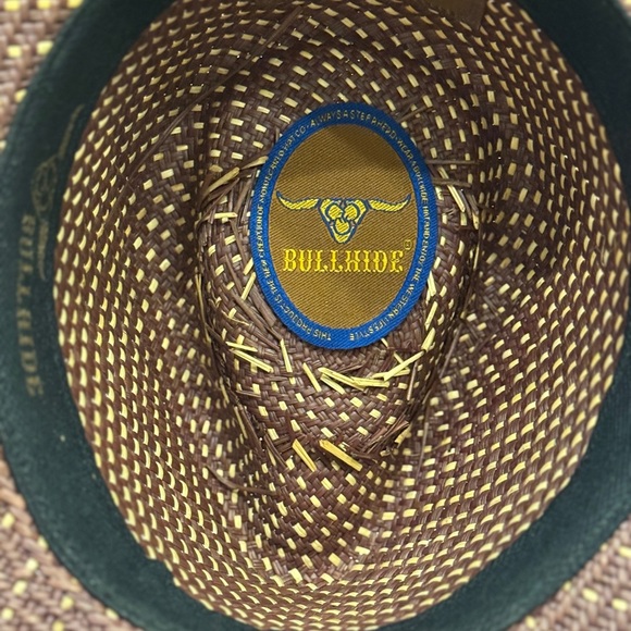BULLHIDE COWGIRL HAT. Brown Woven Cowboy Hat with Silver Accent. #cowgirlhat - Picture 10 of 15